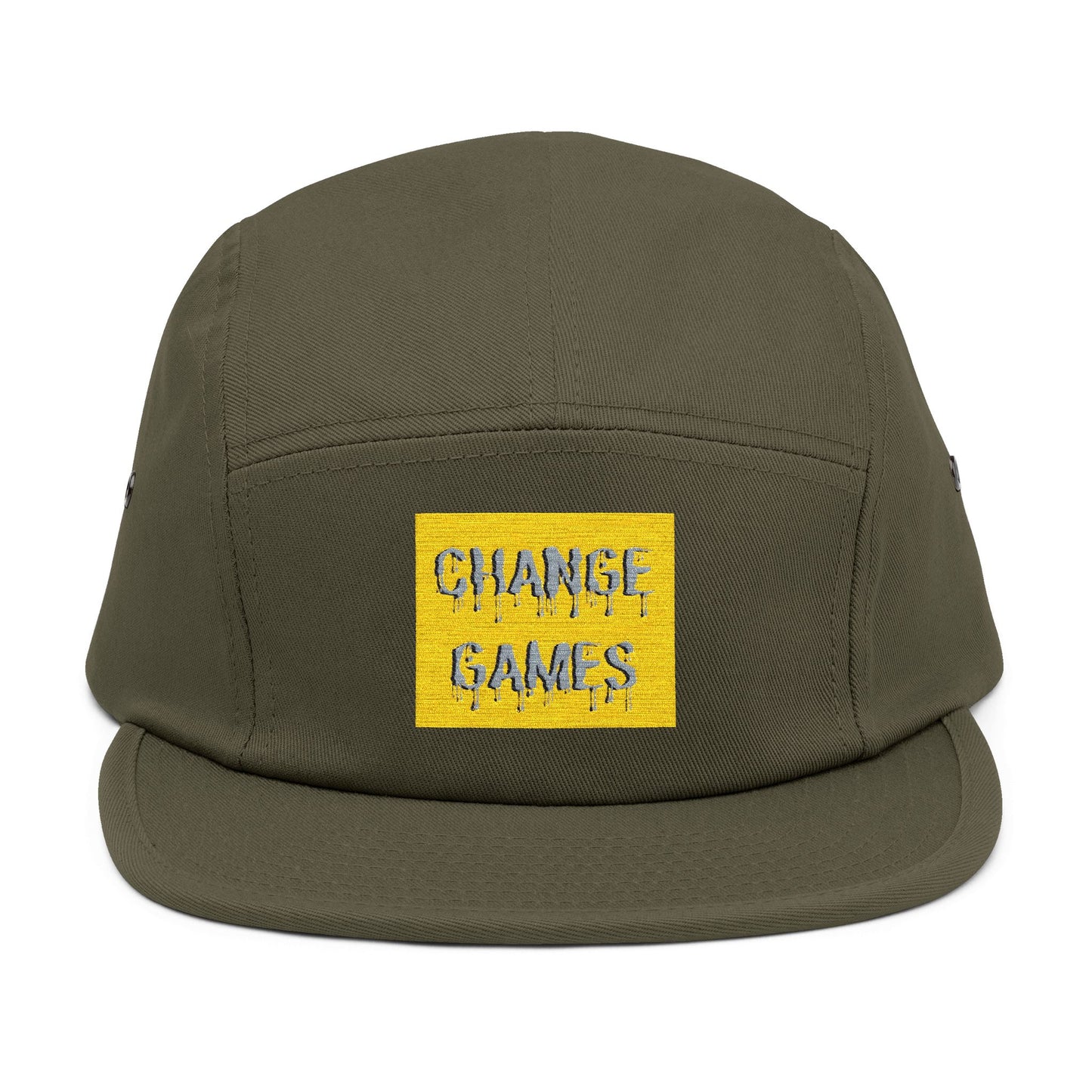 Embroidered 5 Panel Cap