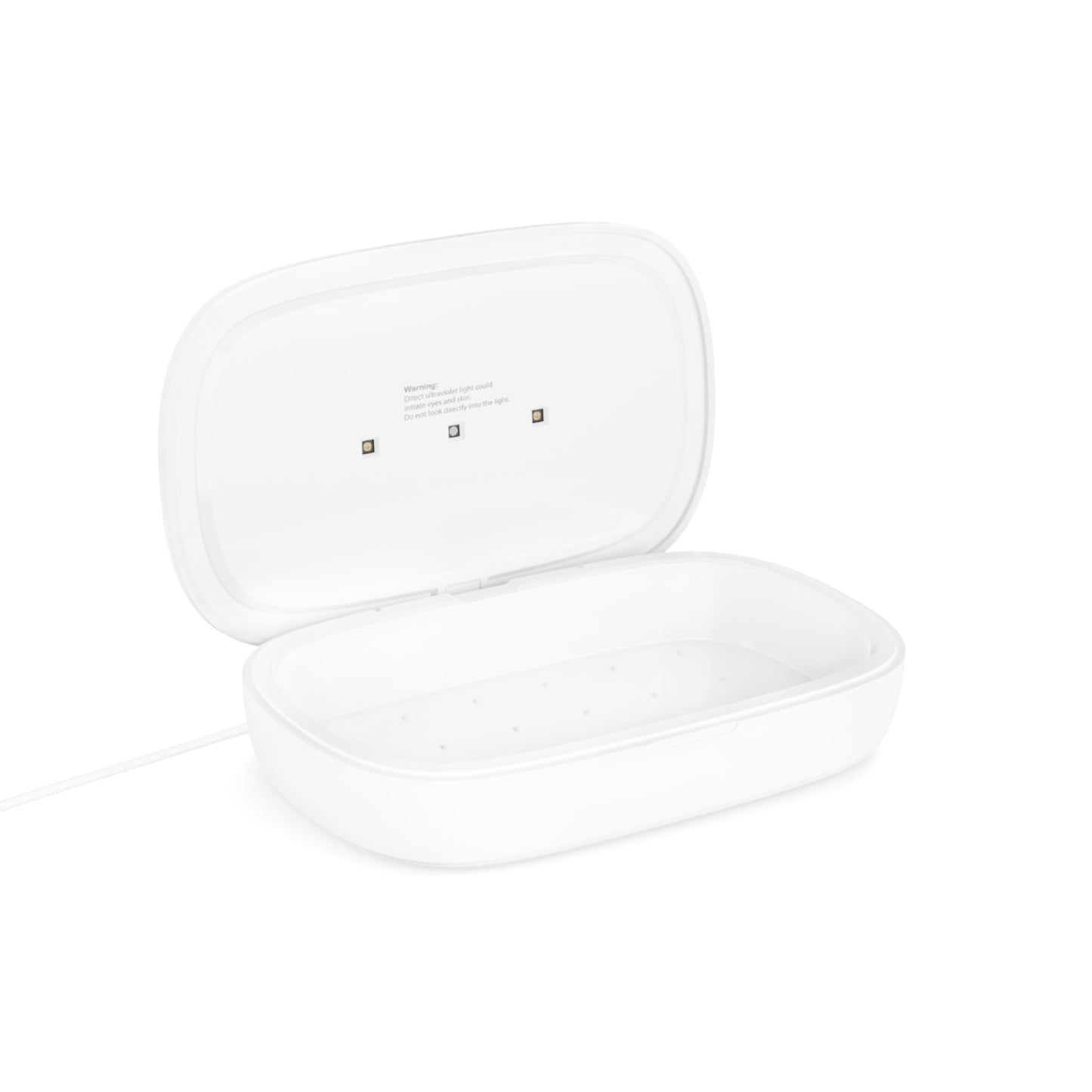 "UV Phone Sanitizer and Wireless Charging Pad"