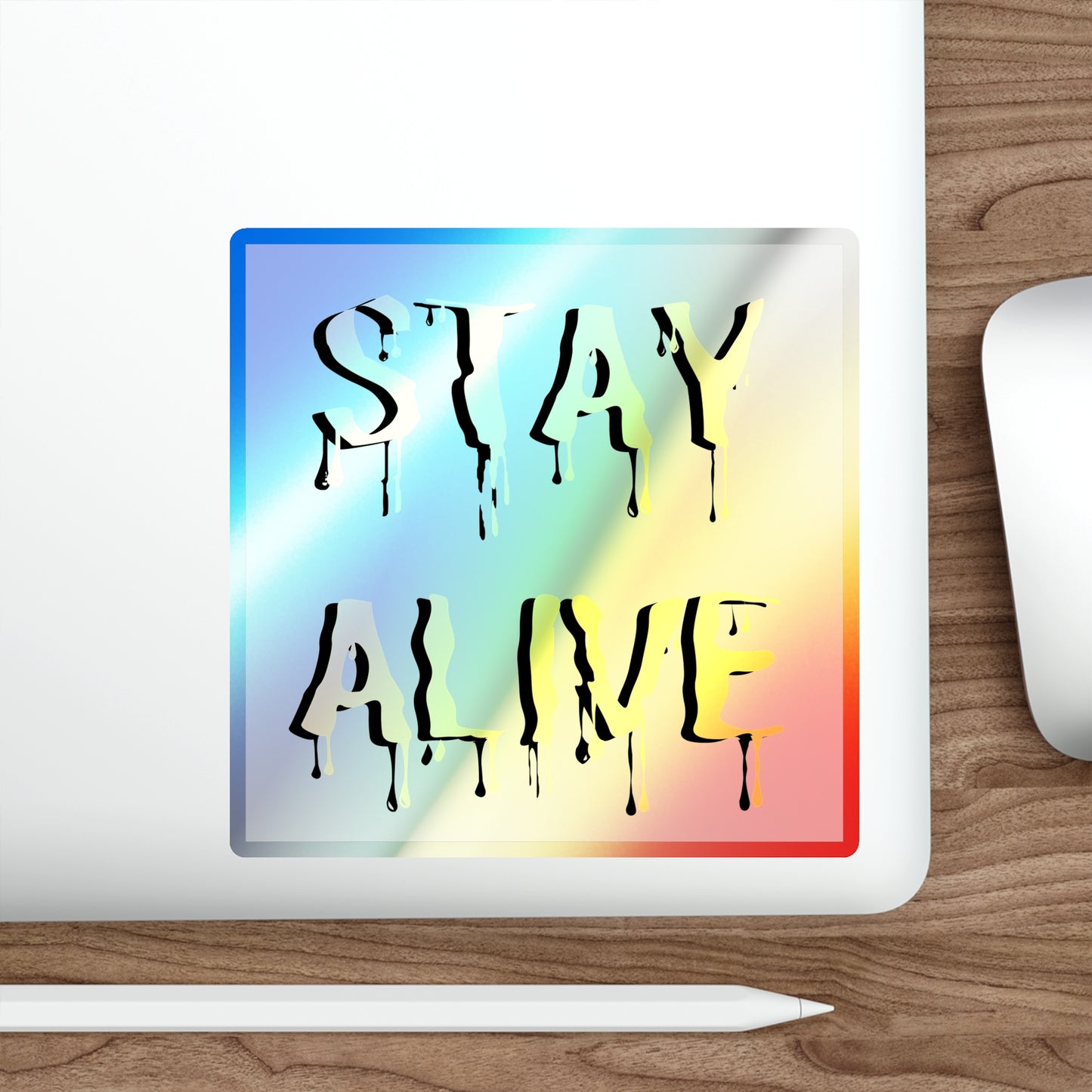 directionful holographic stickers