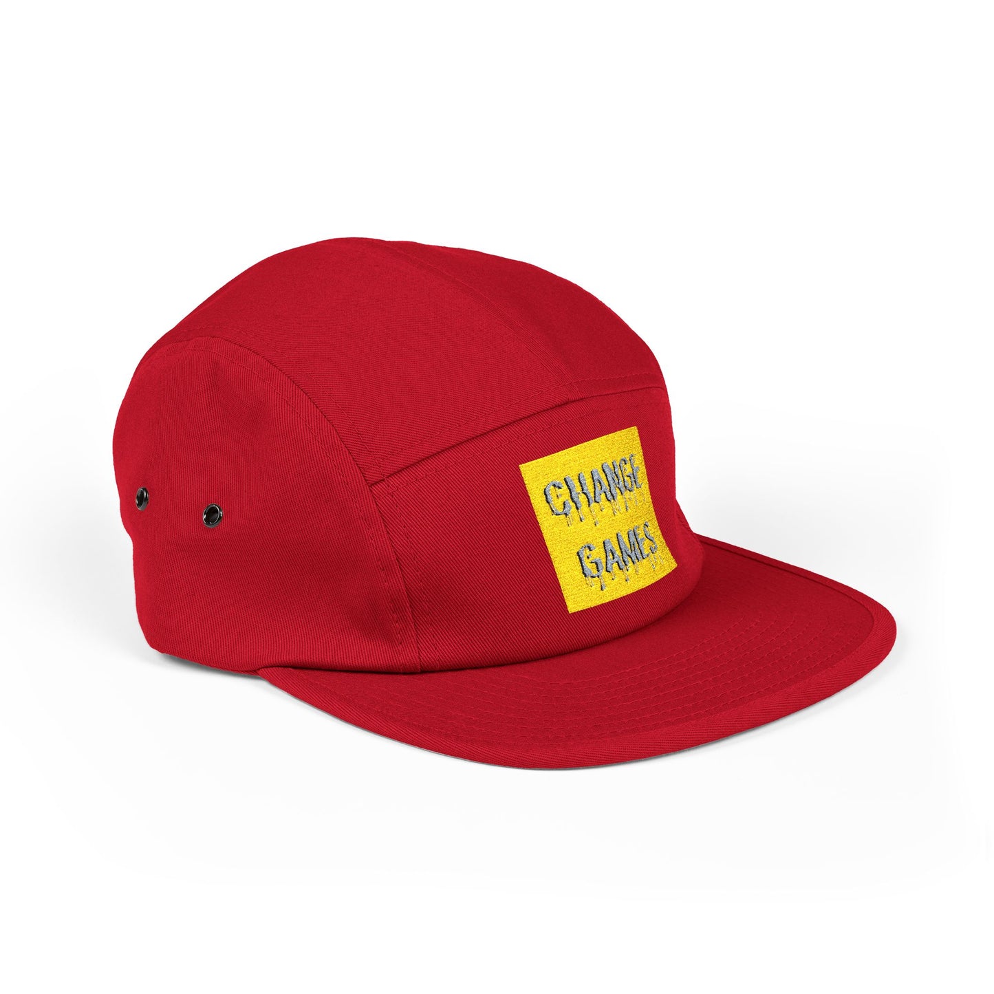 Embroidered 5 Panel Cap