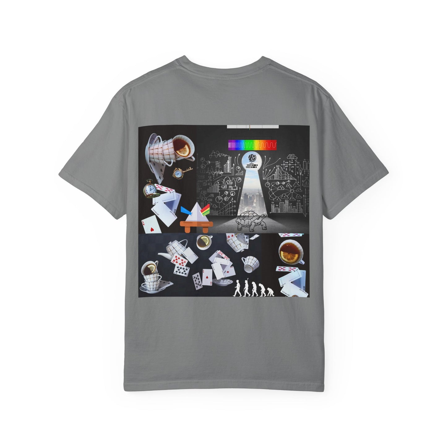 'big bangs' unisex garment-dyed T-shirt