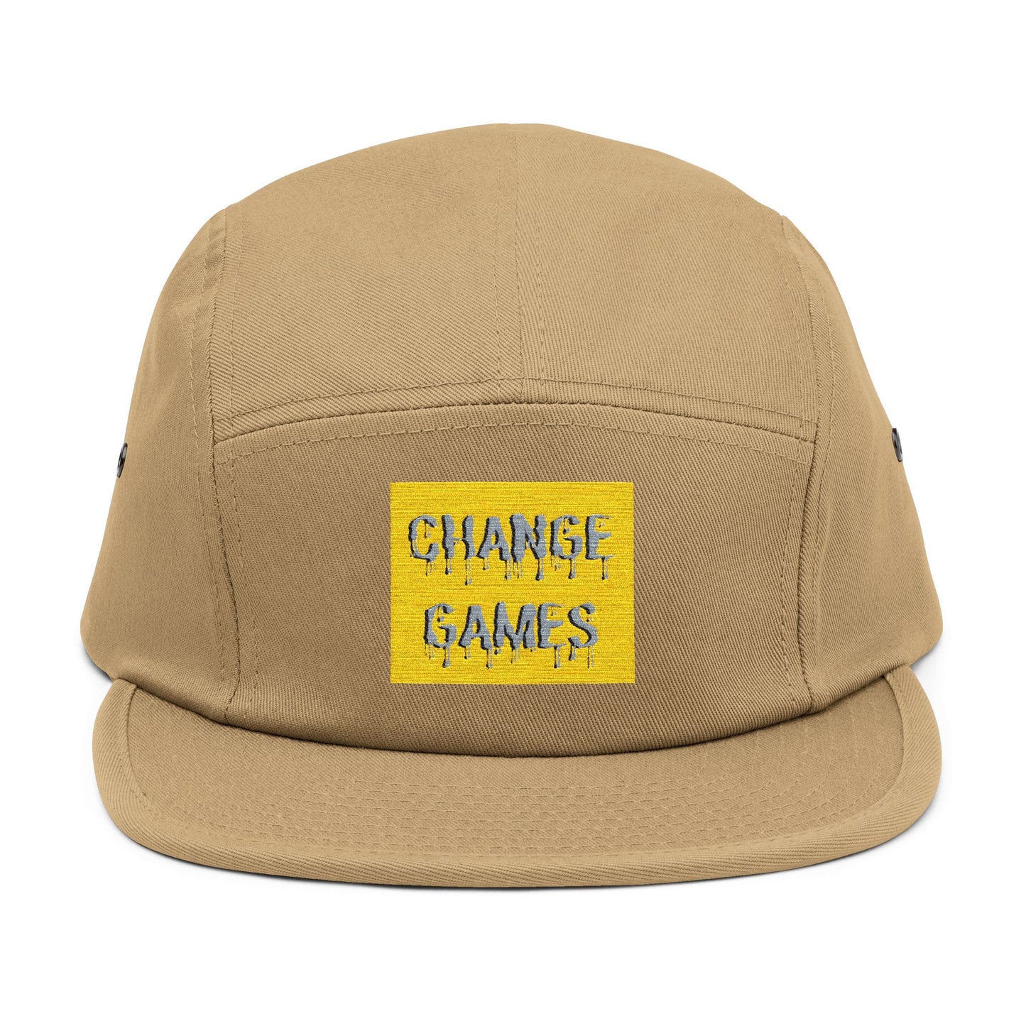 Embroidered 5 Panel Cap