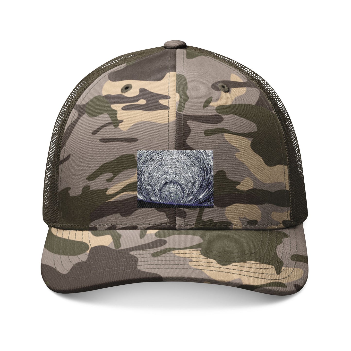 heavenly enlightenment leapt (contemporary bodhisattva camo trucker hat)