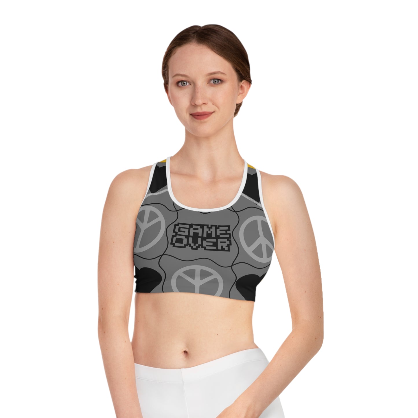 psyc peacetime & info ceasefire sports bra