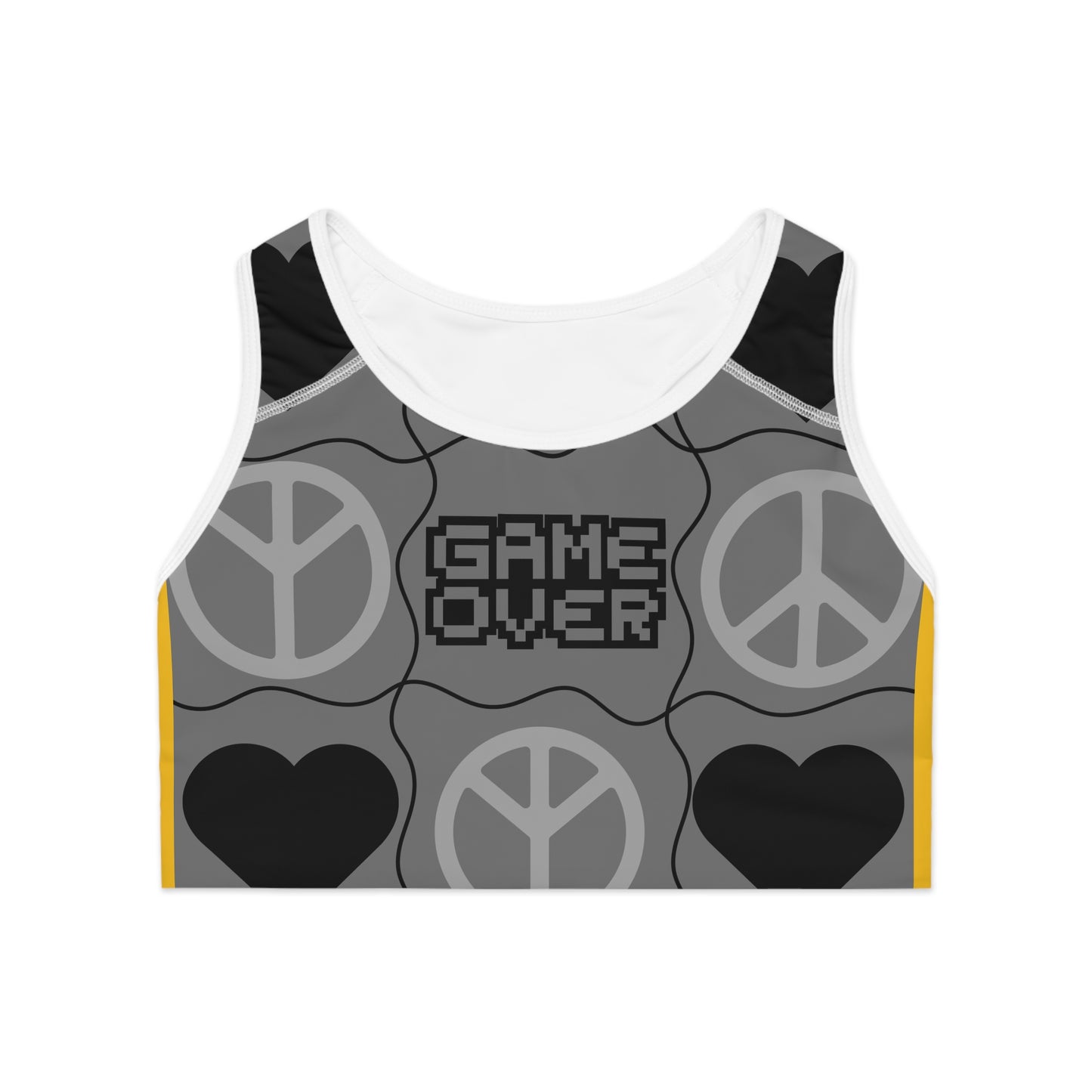 psyc peacetime & info ceasefire sports bra