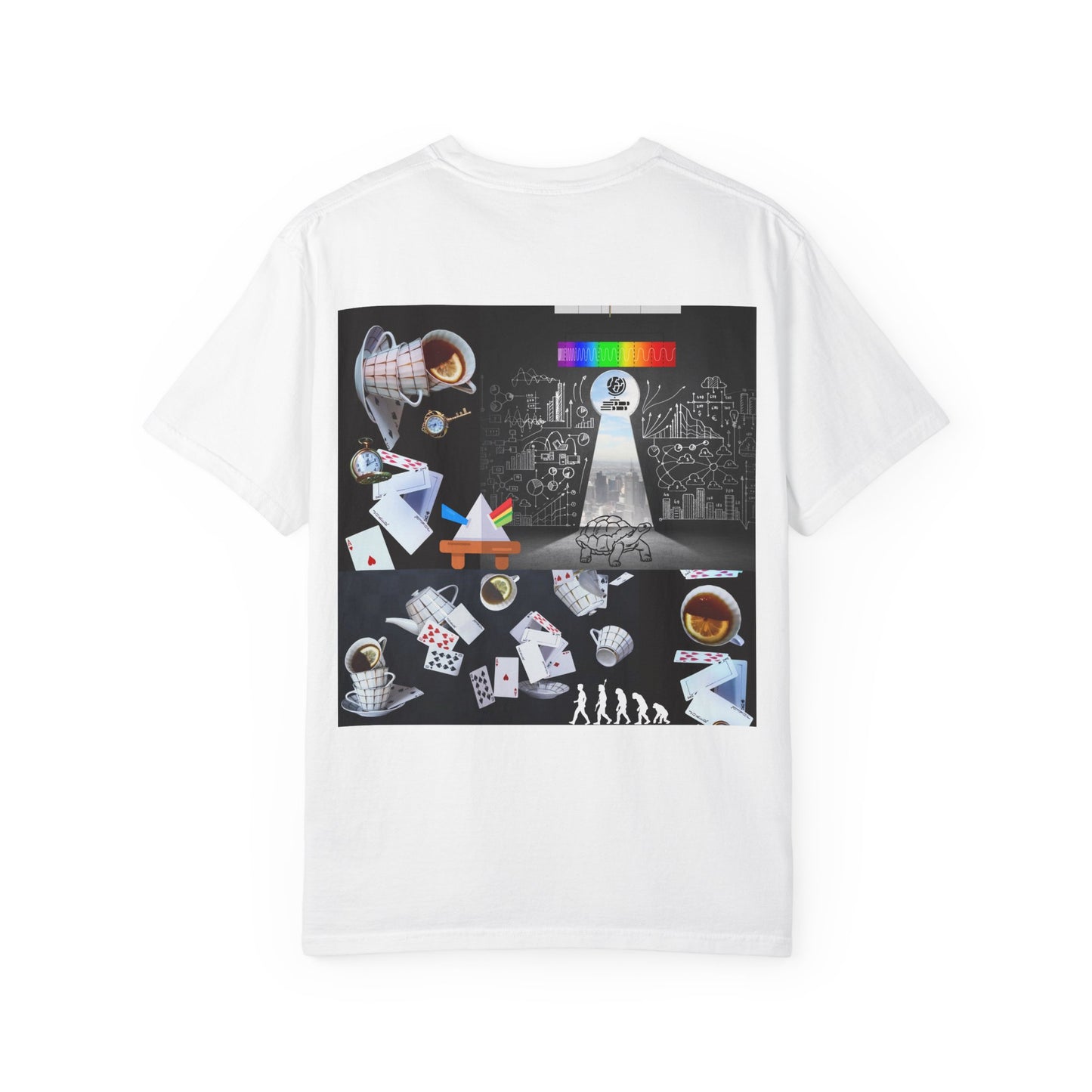'big bangs' unisex garment-dyed T-shirt