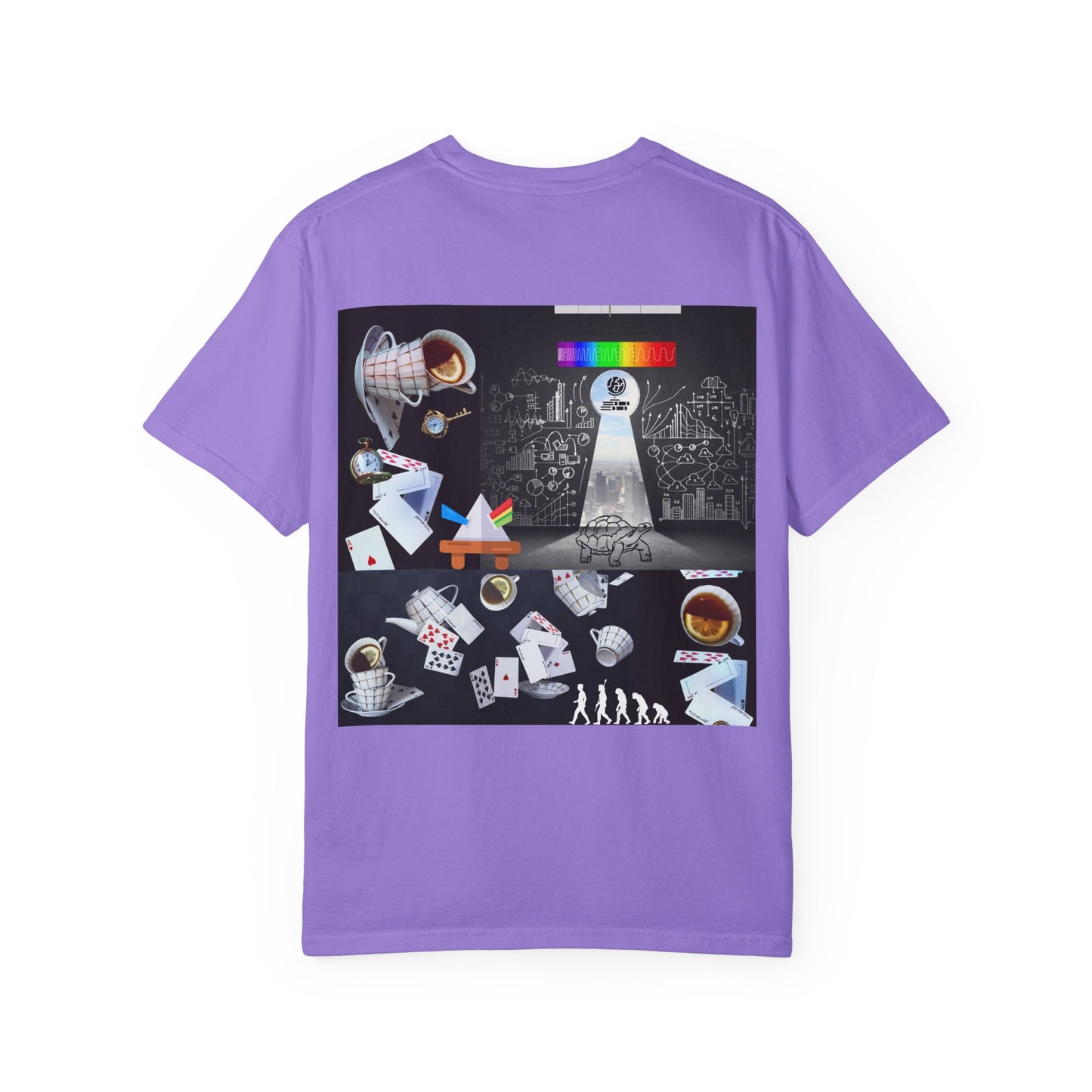 'big bangs' unisex garment-dyed T-shirt