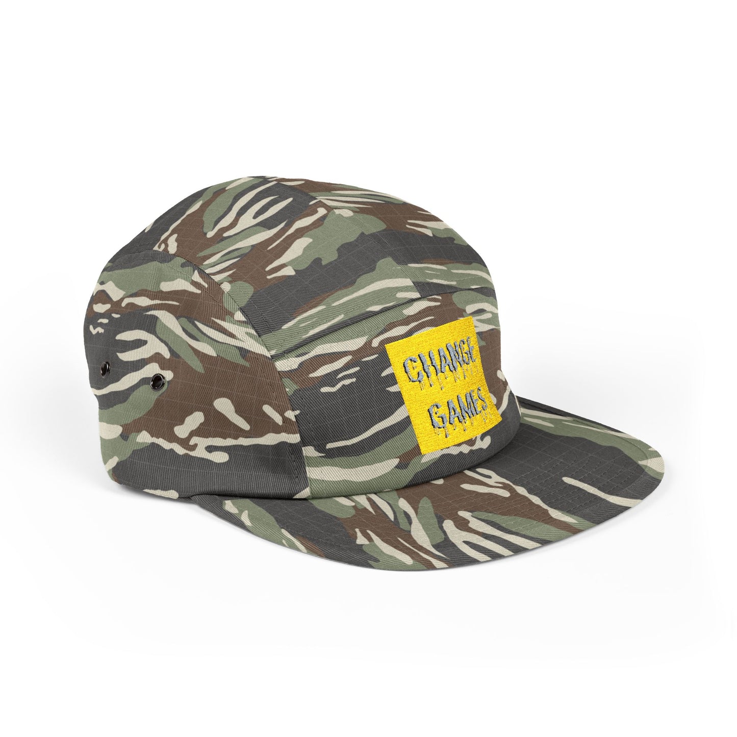 Embroidered 5 Panel Cap