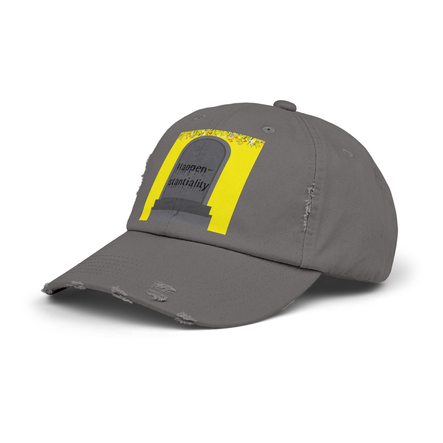 unisex distressed CAP