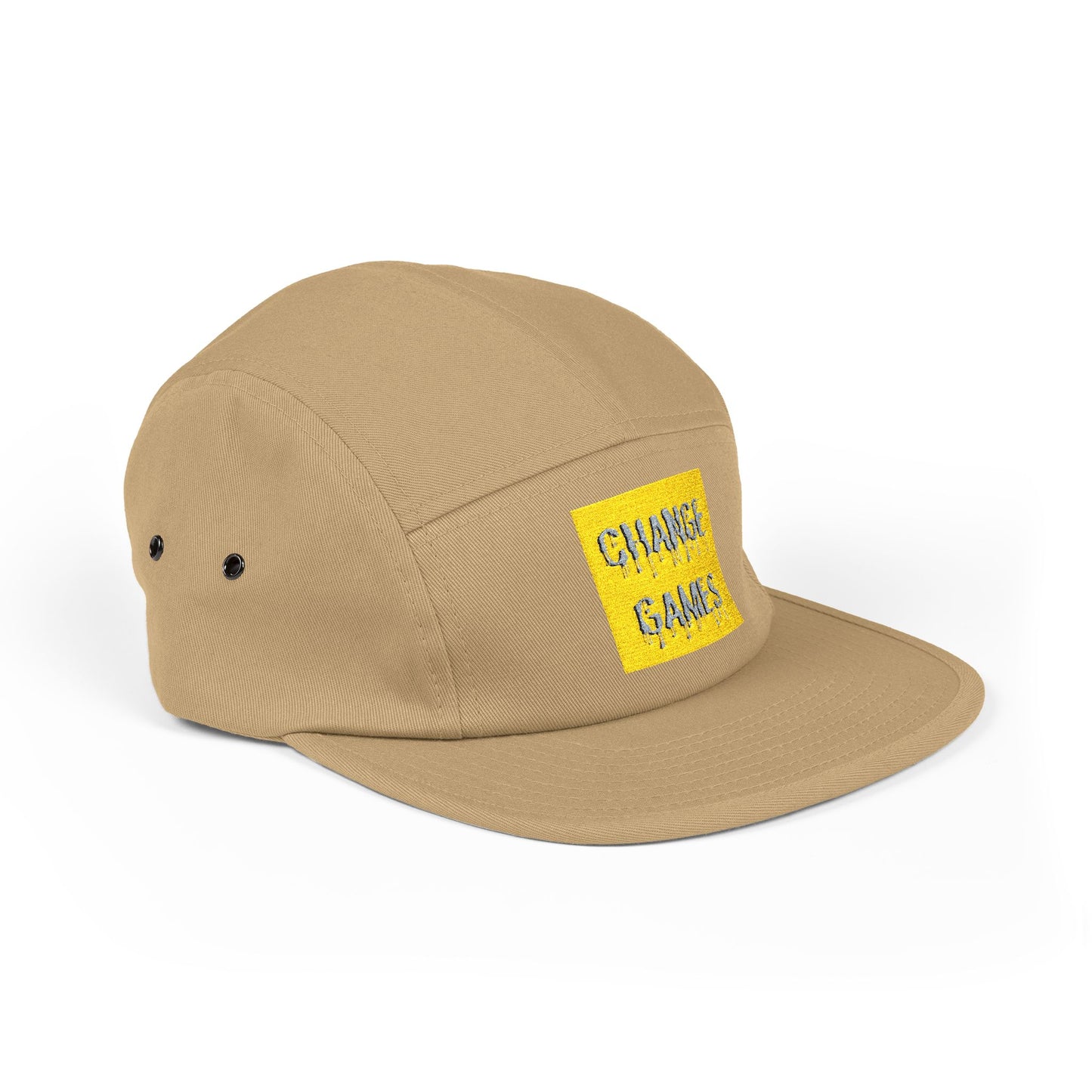 Embroidered 5 Panel Cap