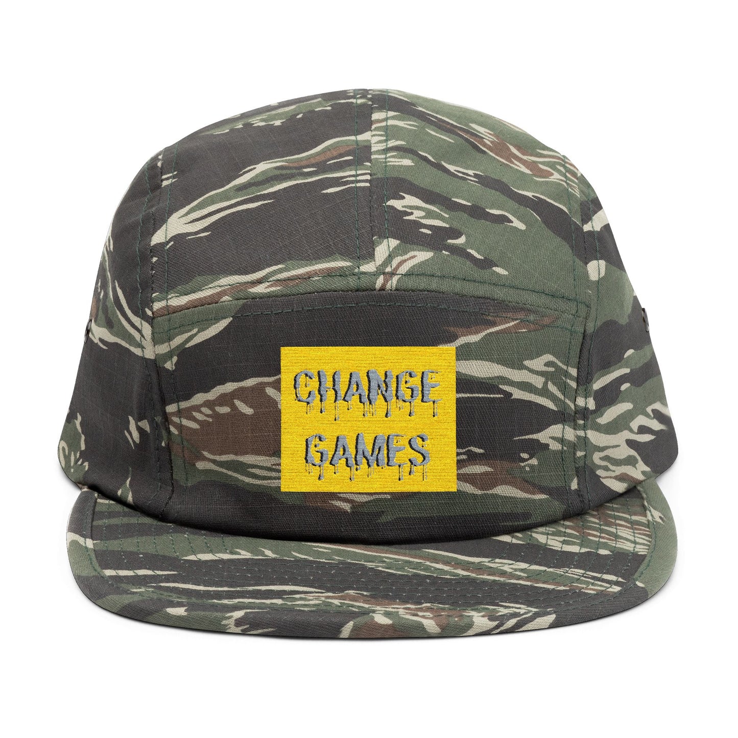 Embroidered 5 Panel Cap