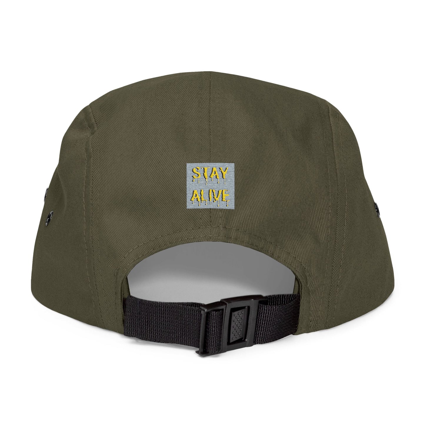 Embroidered 5 Panel Cap