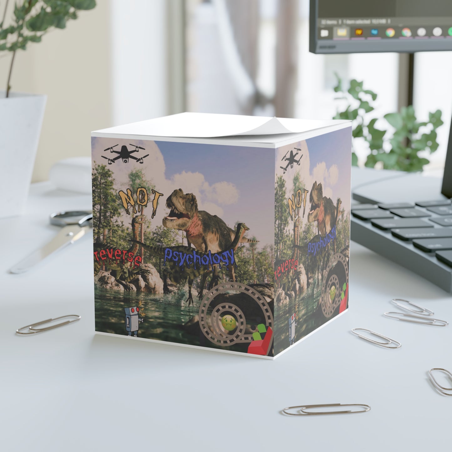 TWSP evolution inspired notepad cube