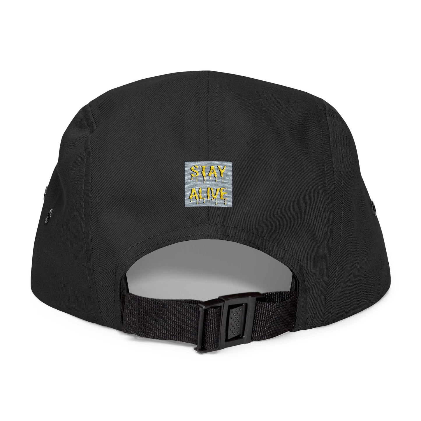 Embroidered 5 Panel Cap