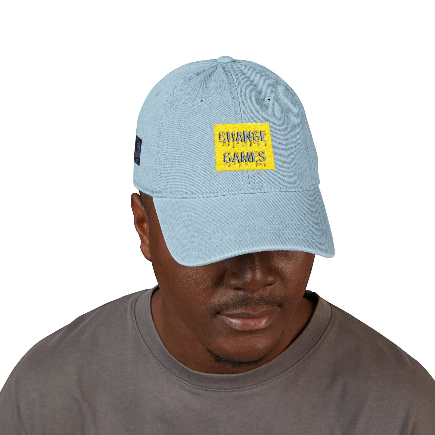 eT's better denim hat