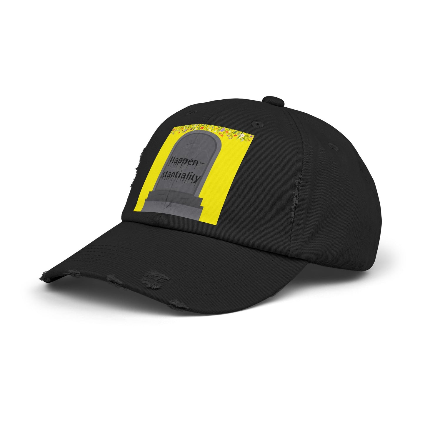 unisex distressed CAP
