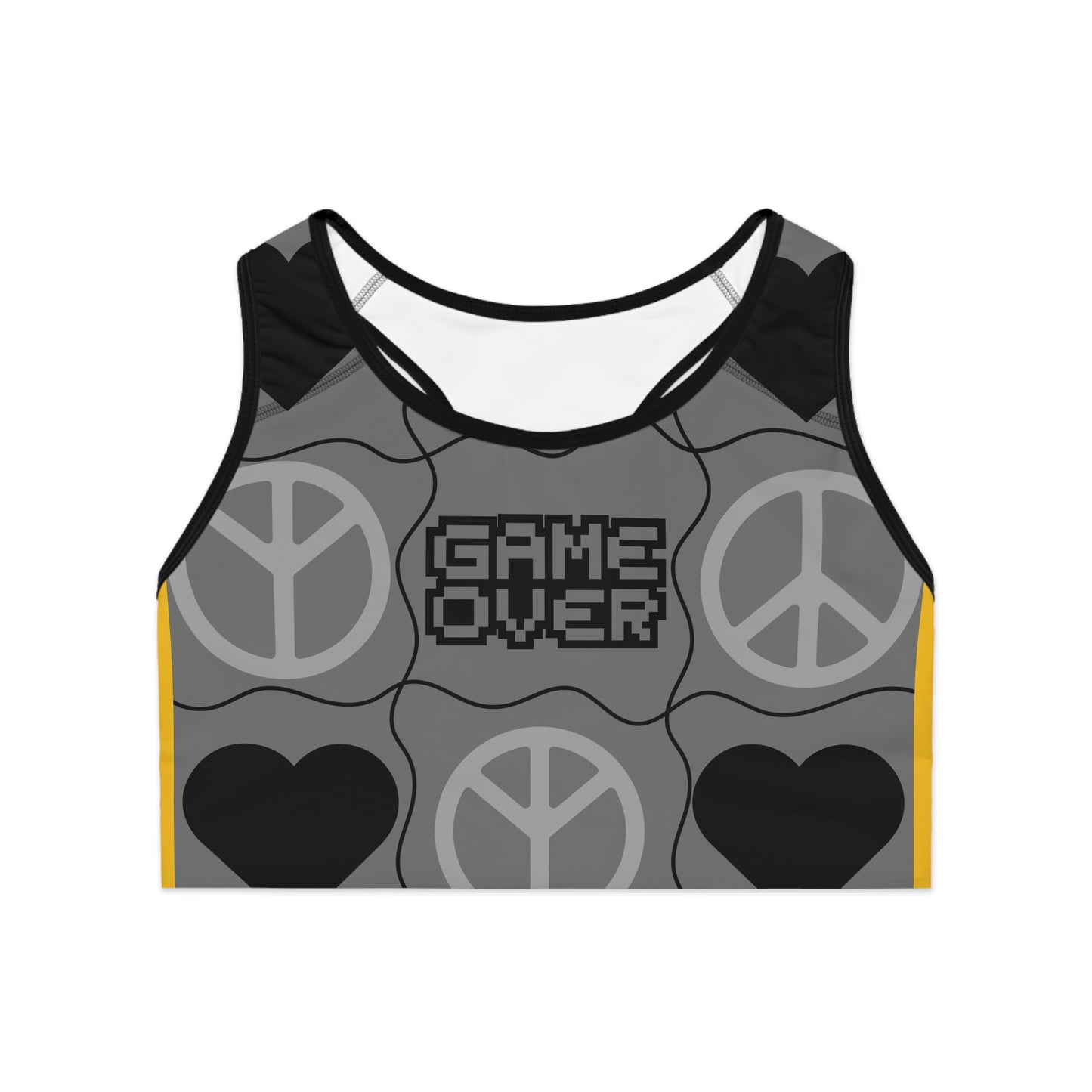 psyc peacetime & info ceasefire sports bra