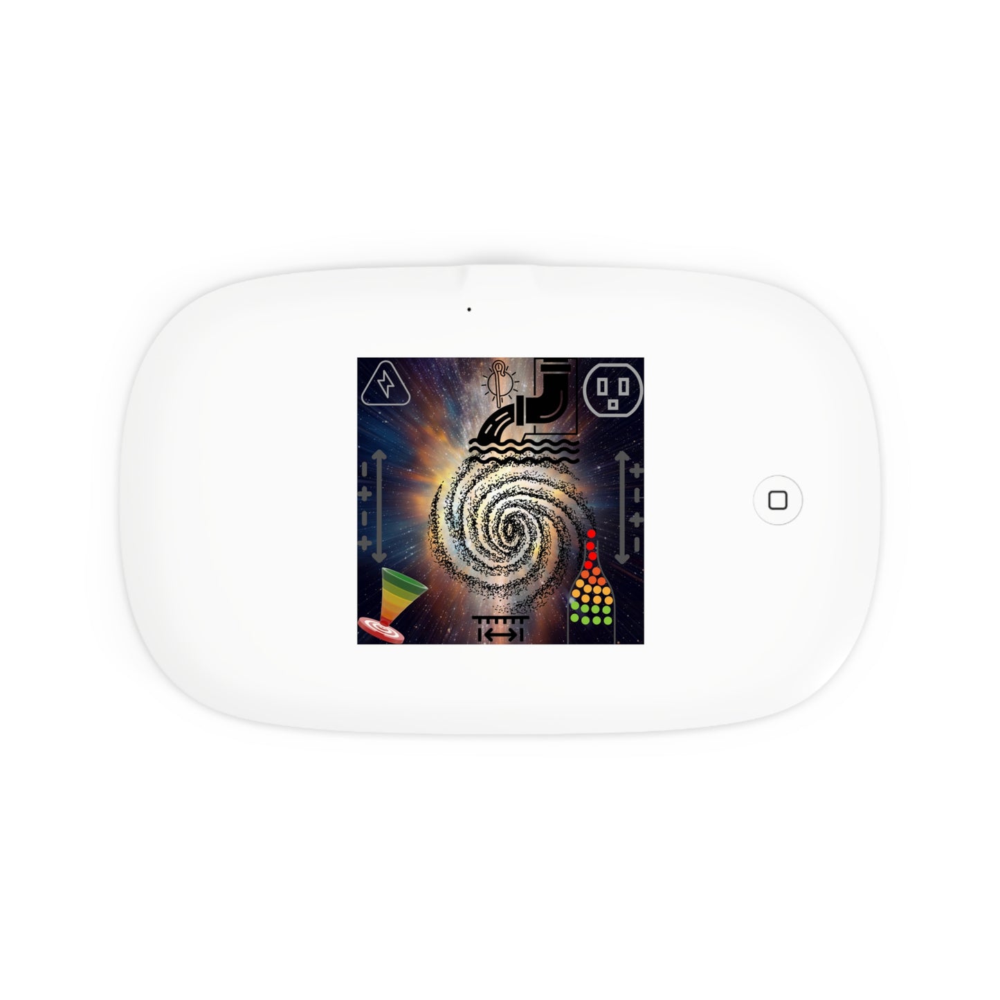 "UV Phone Sanitizer and Wireless Charging Pad"