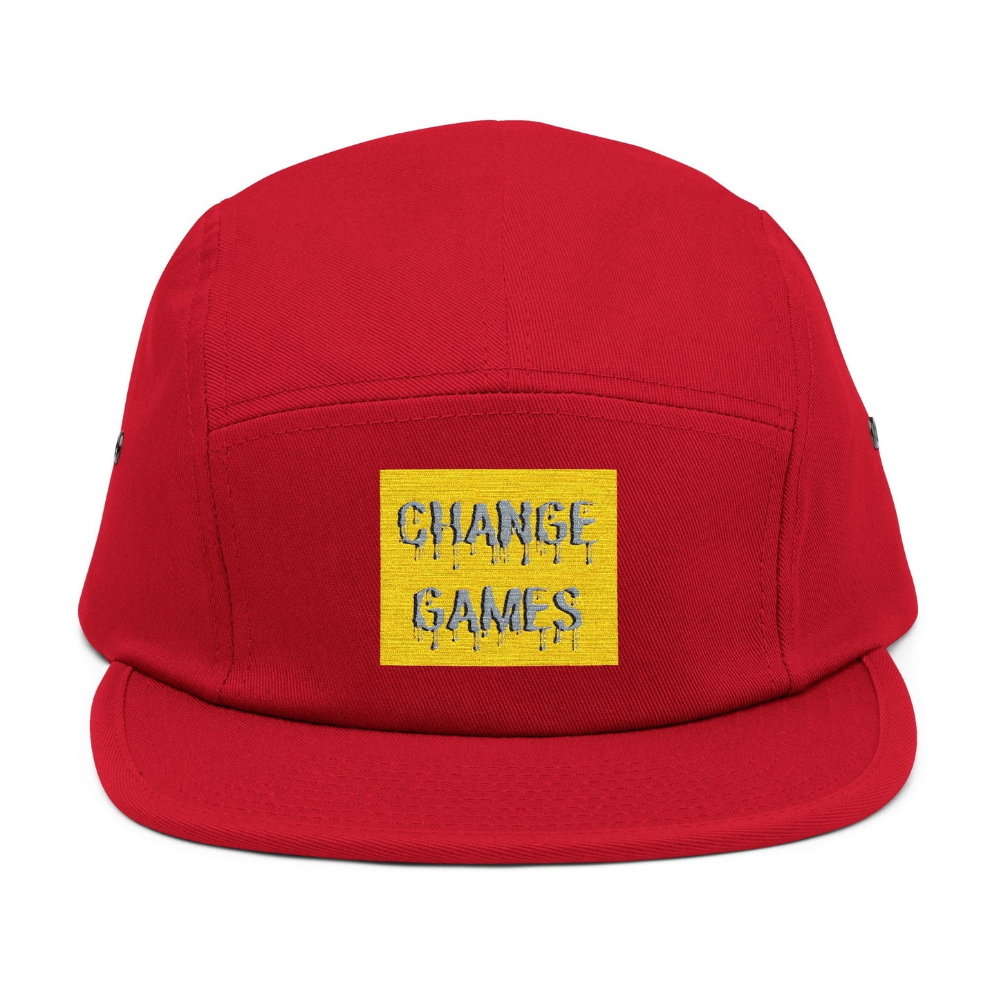 Embroidered 5 Panel Cap