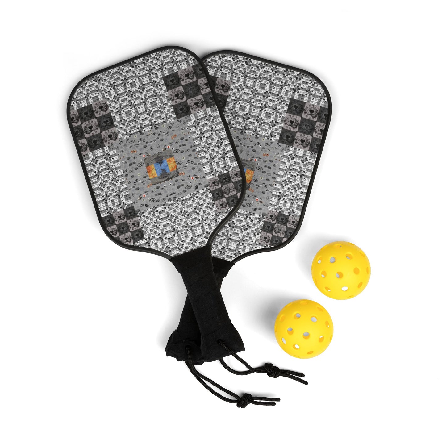 "Sports Over Wars" Pickleball Kit (2 Paddles & Balls)