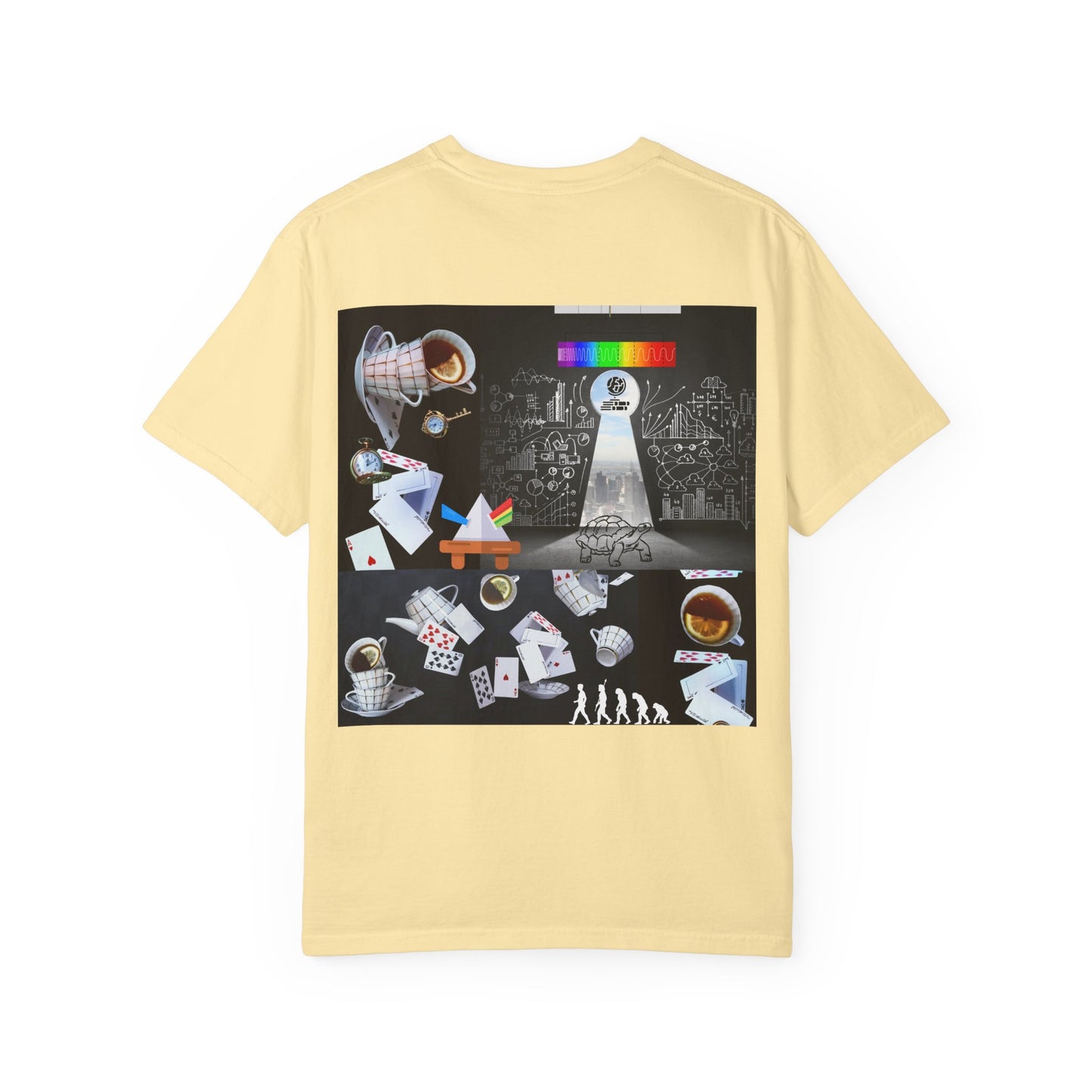'big bangs' unisex garment-dyed T-shirt