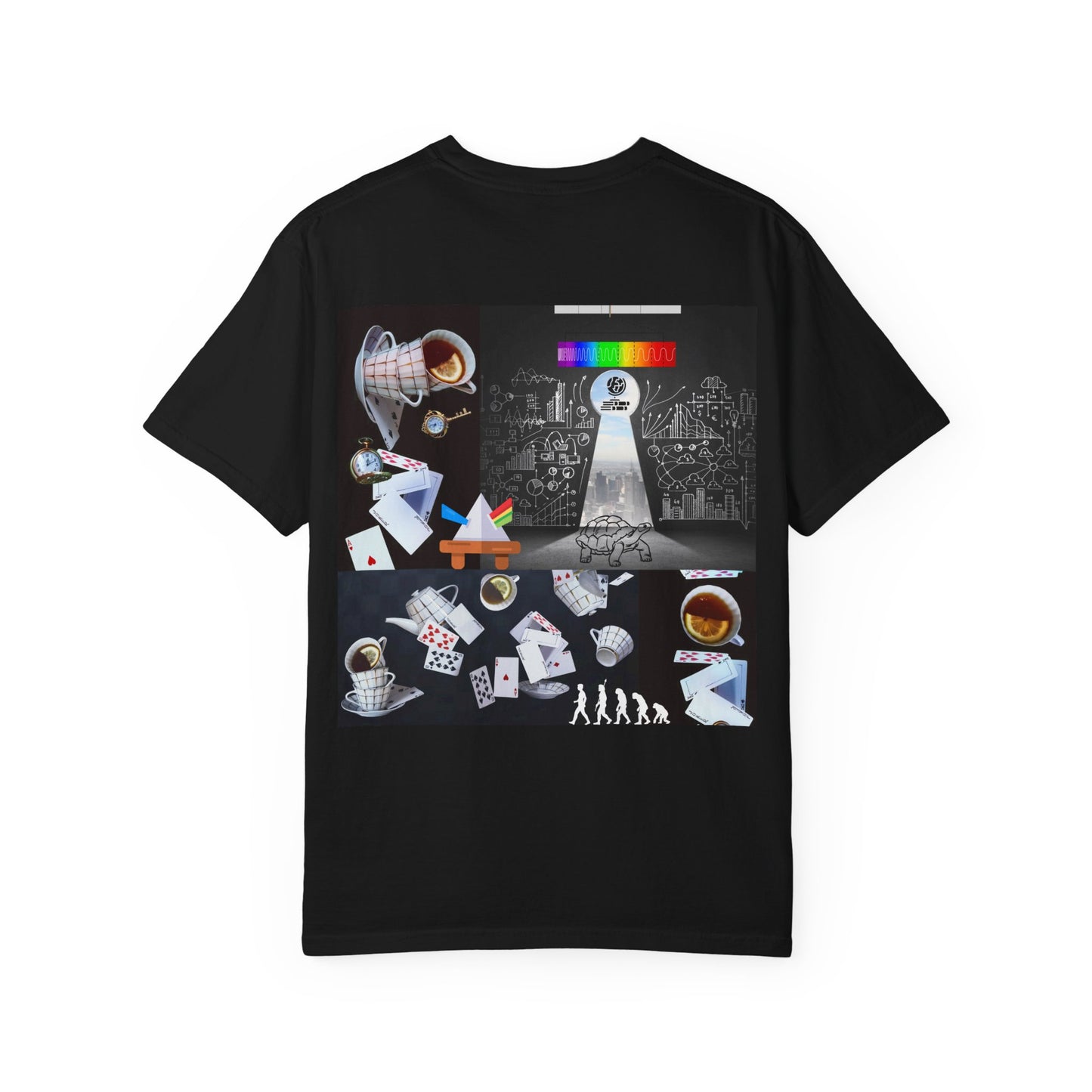 'big bangs' unisex garment-dyed T-shirt