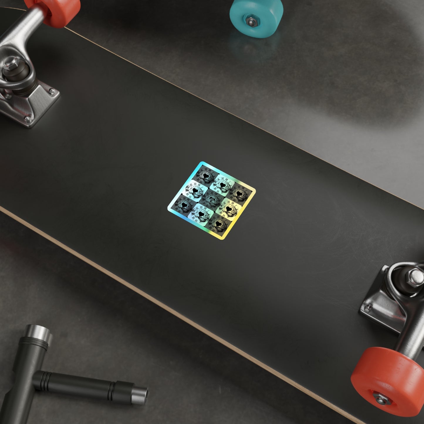 "Lexical Keys" Holographic Sticker