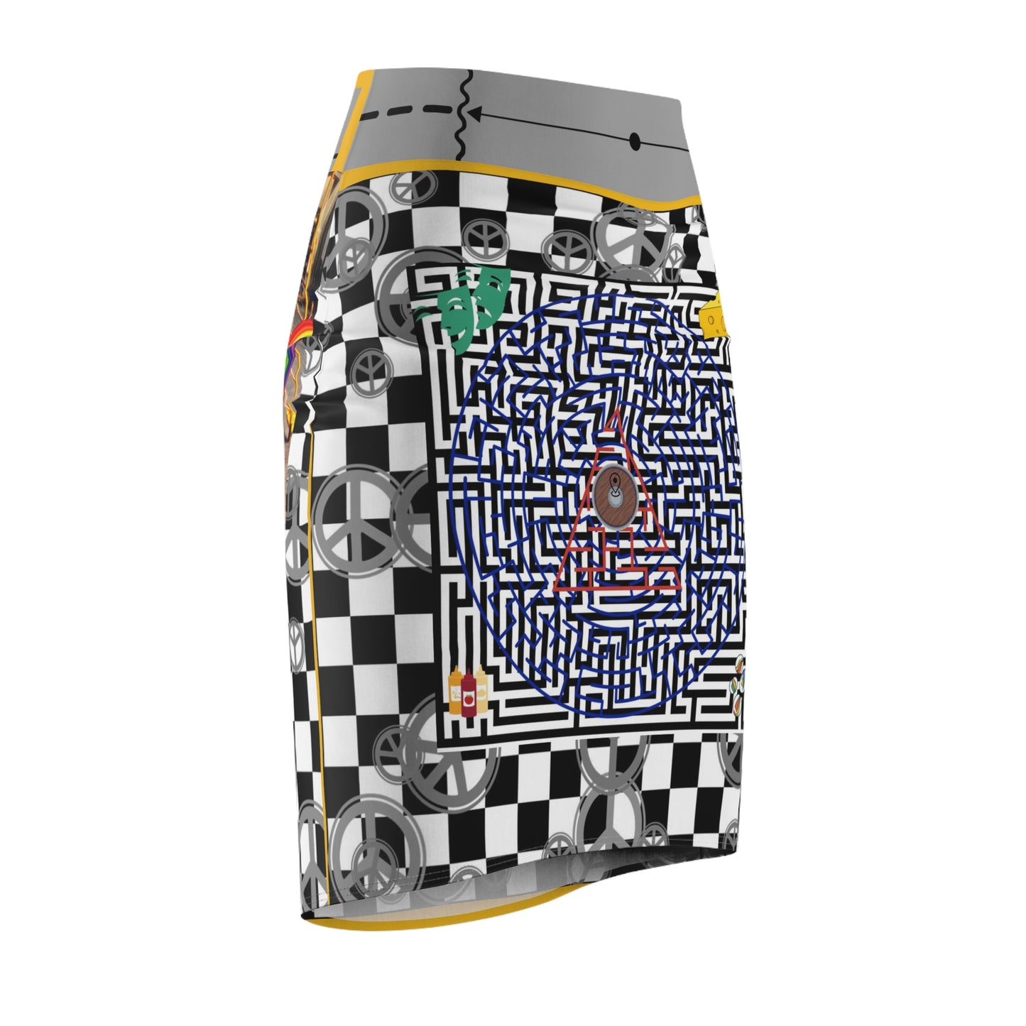 one wild Women's Pencil Skirt