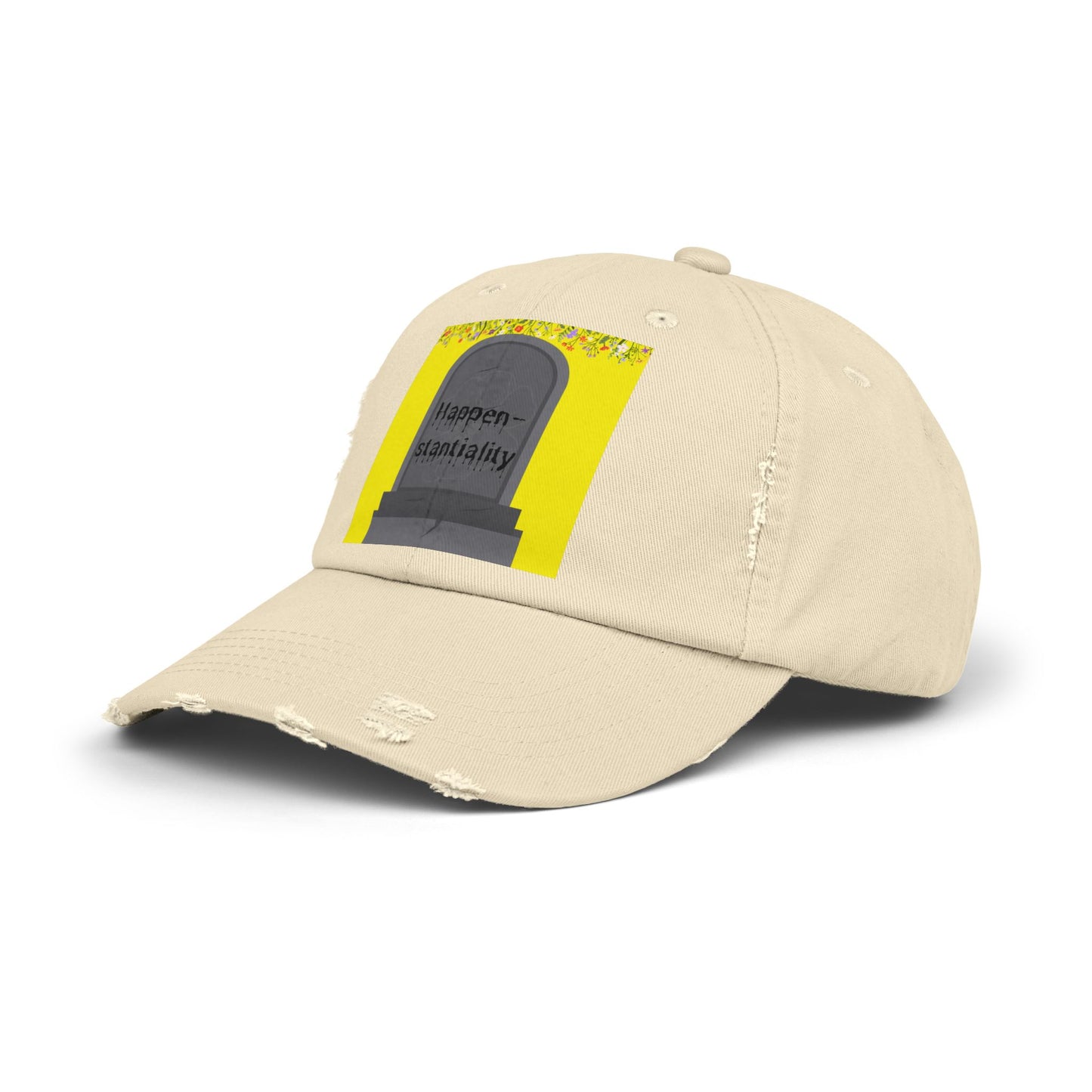 unisex distressed CAP
