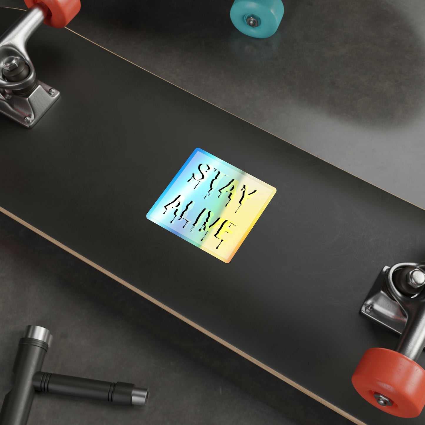 directionful holographic stickers