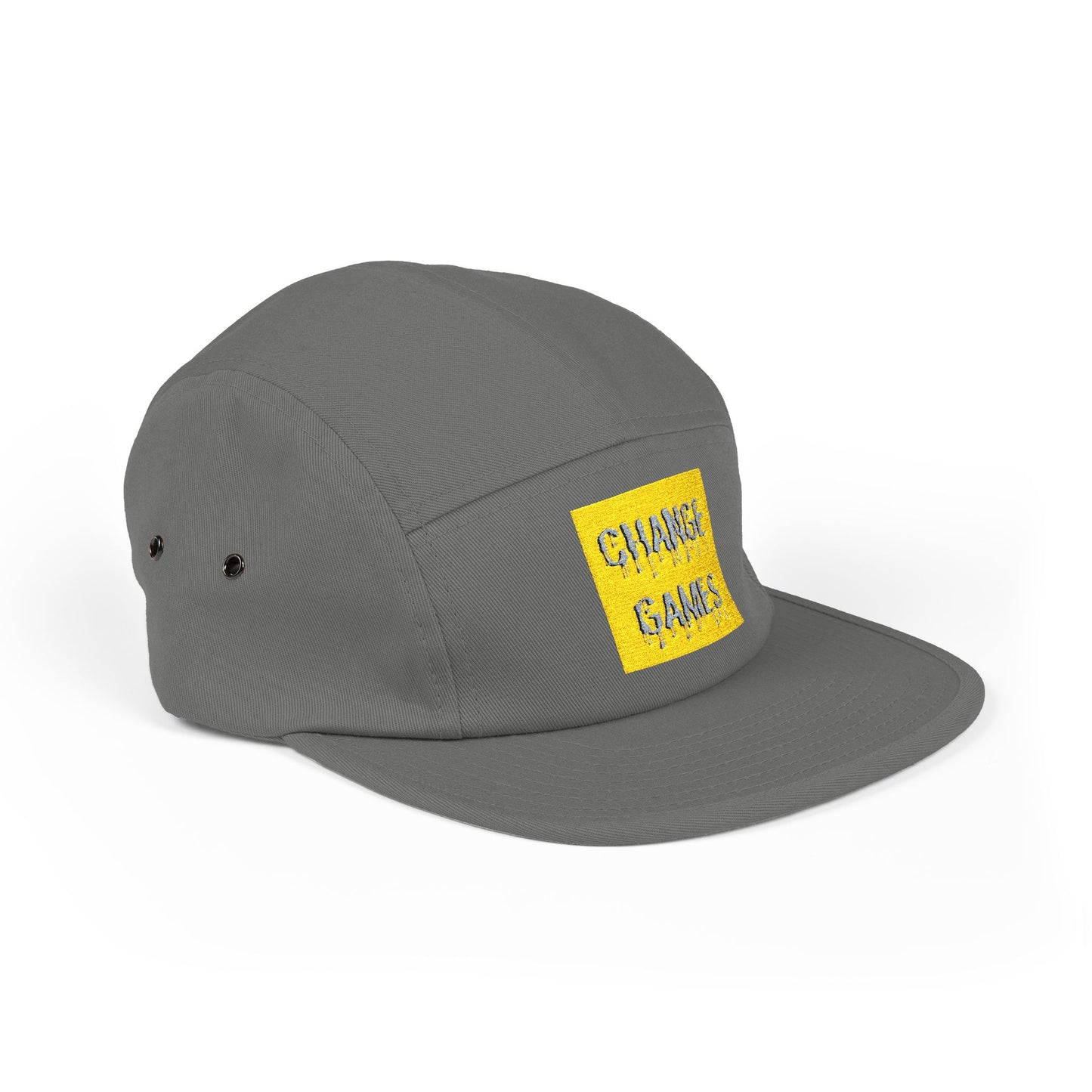 Embroidered 5 Panel Cap