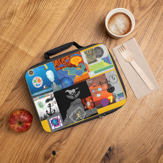 'food 4 thought' lunch bag