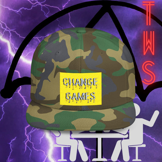 MetaLudological Flat Bill Snapbacks