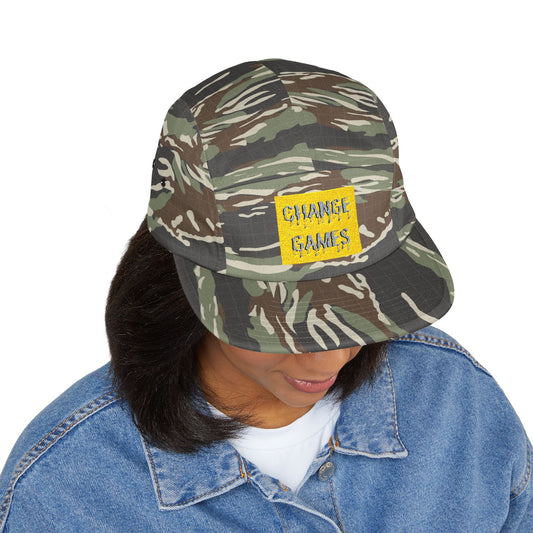 Embroidered 5 Panel Cap