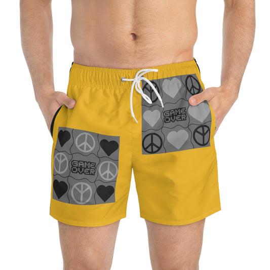 Men's 'Sufficiente Juegos' Swim Trunks