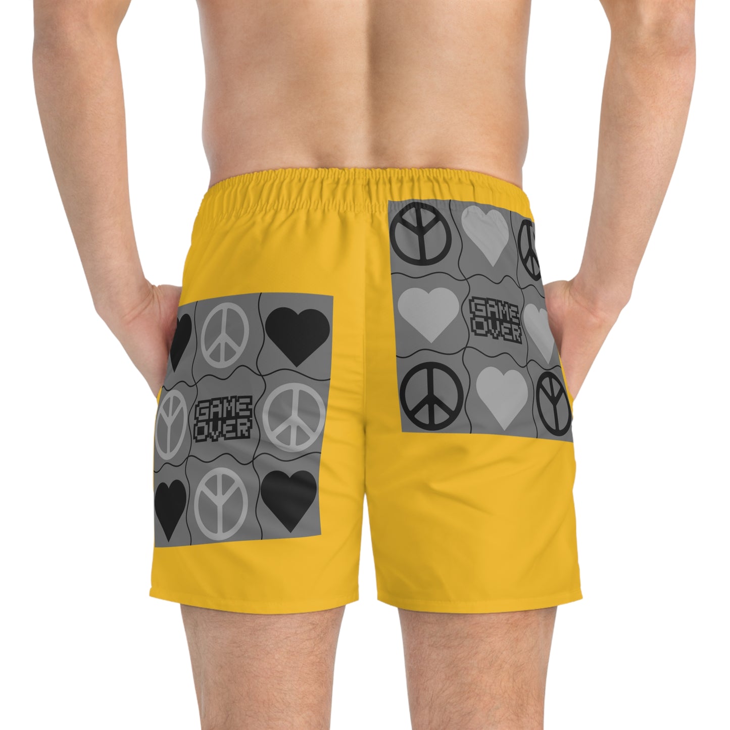 Men's 'Sufficiente Juegos' Swim Trunks