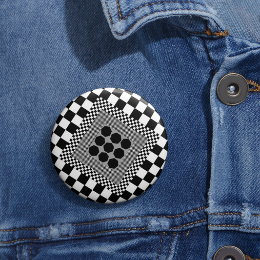 new pin design from No Echo Chambers