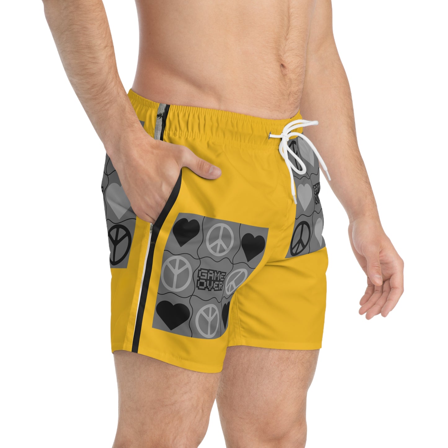 Men's 'Sufficiente Juegos' Swim Trunks