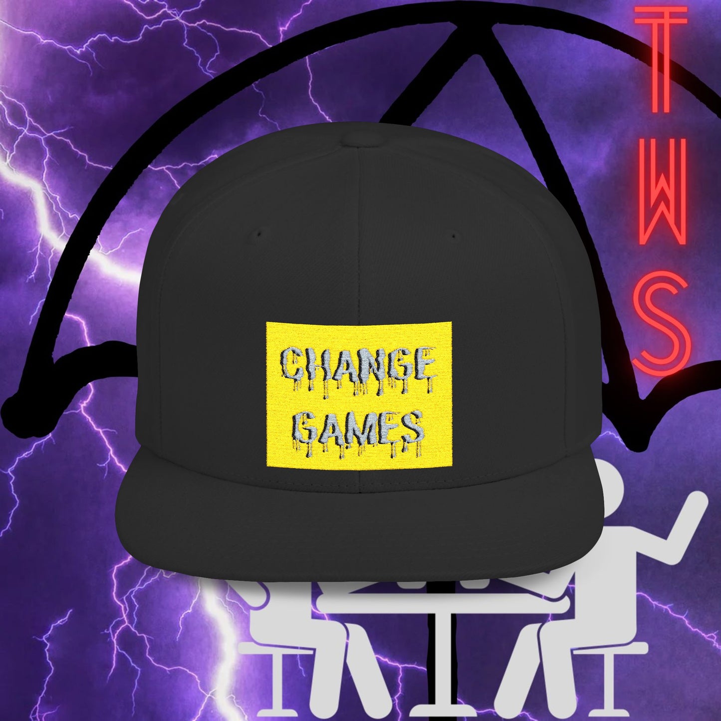 MetaLudological Flat Bill Snapbacks