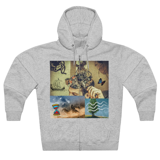Brainy Unisex Zip-Up
